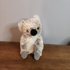Koala Minkplush Little Nell Gray/White